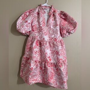 Floral Puff Sleeve Dress